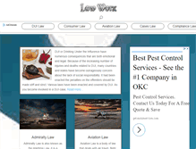 Tablet Screenshot of lawworx.com